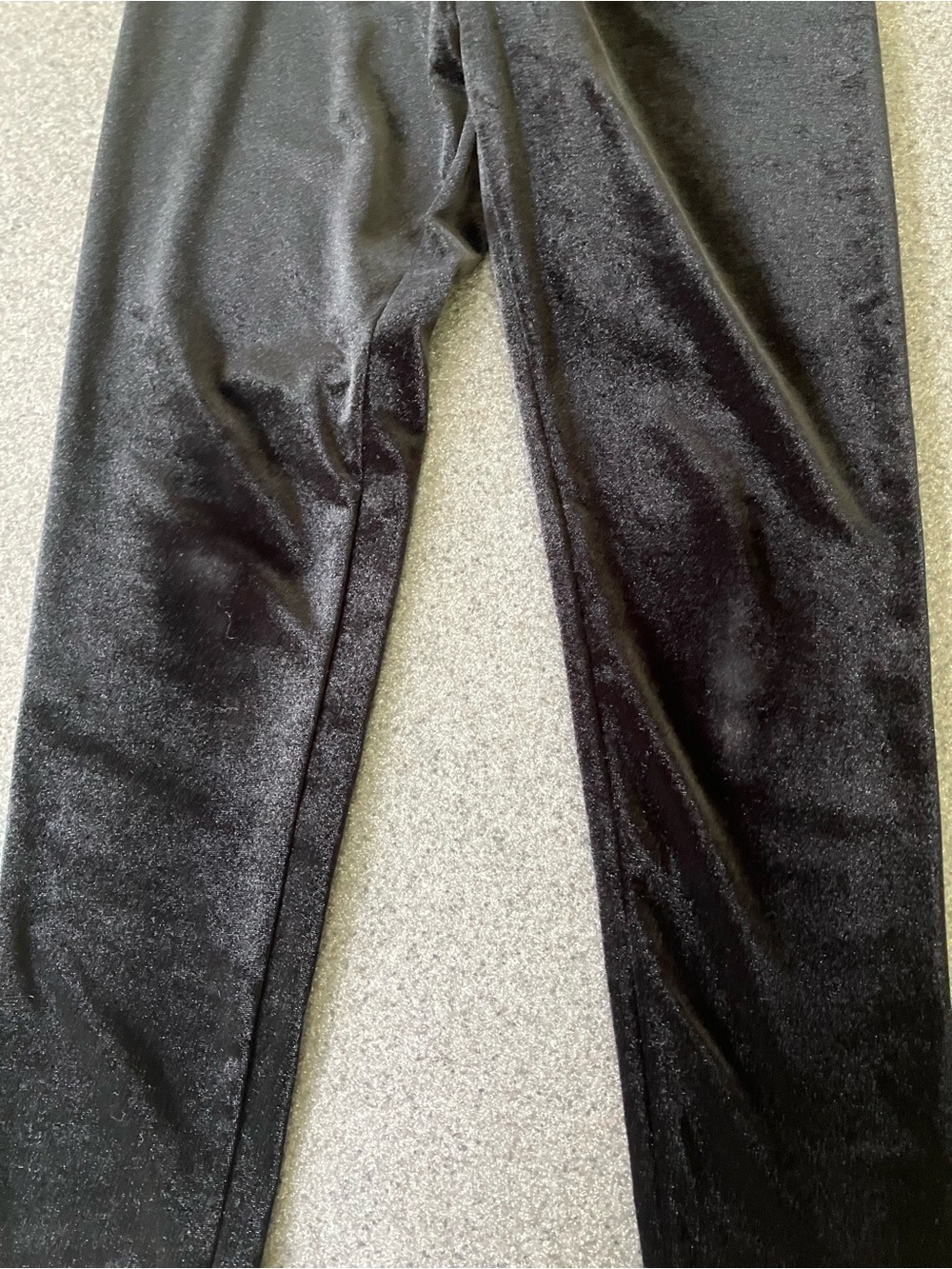 Cat & Jack Black Velvet Leggings - Picture 4 of 5